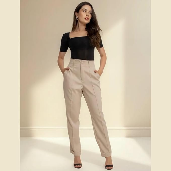 Ofertas de Moda Amazon - Calça Social Alfaiataria