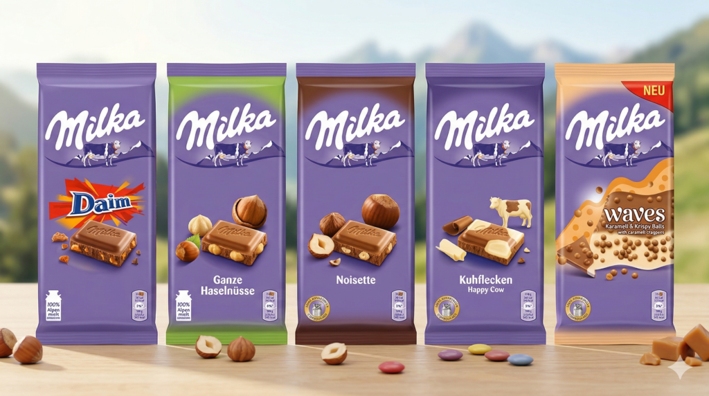 Chocolates Milka
